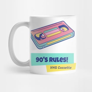 90's Kid VHS Retro Mug